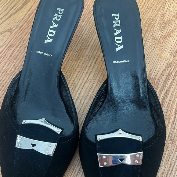 Vintage Prada Mules Size 36.5 - Picture 5 of 9